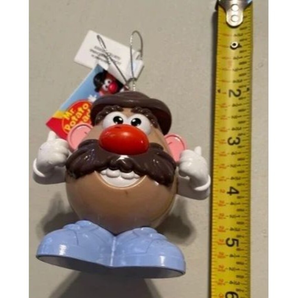 Mr Potato Head plastic Christmas Ornament    New